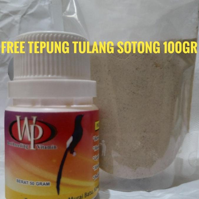VIT WP 50gr Breeding Ternak Burung Murai