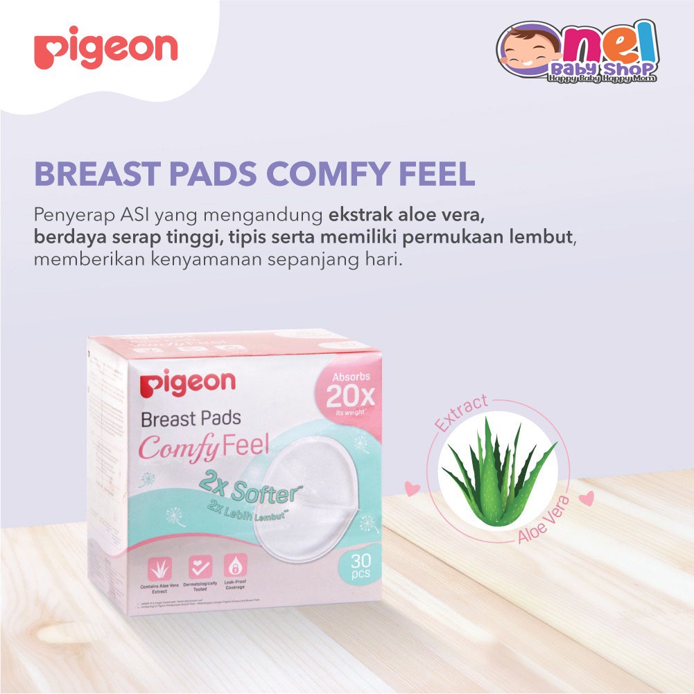 BREAST PAD PIGEON COMFY FEEL 30 pcs/12 pcs BABY SAFE SOFTEX MATERNITY