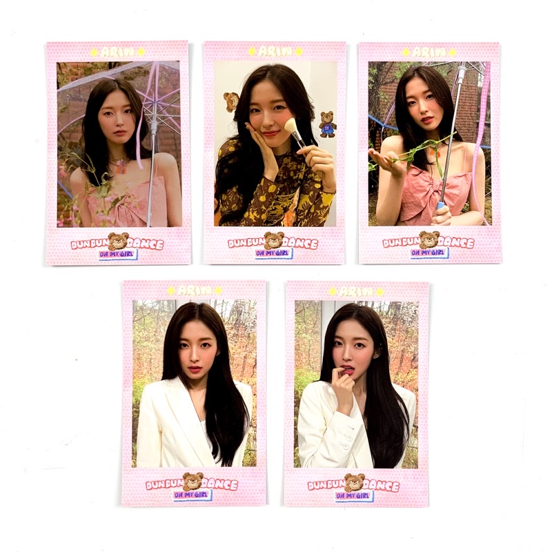 [sharing] OH MY GIRL DUN DUN DANCE MD - Polaroid Set