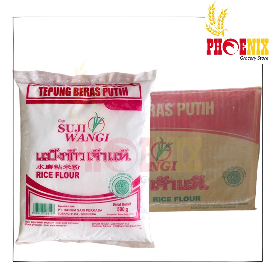 

Tepung Beras & Ketan SUJIWANGI 20 bungkus @ 500 Gram