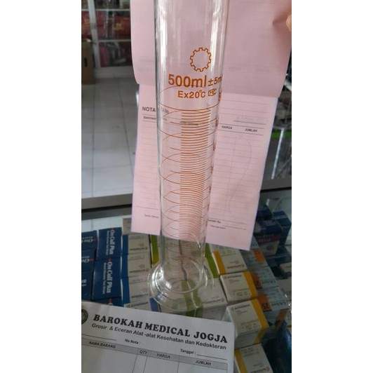 Gelas Ukur 500 ml Pyrex