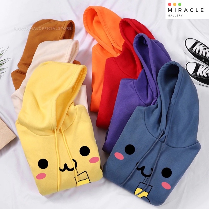 Sweater Hoodie Couple / Jaket pasangan PIKA COUPLE Unisex Bahan Fleece Premium