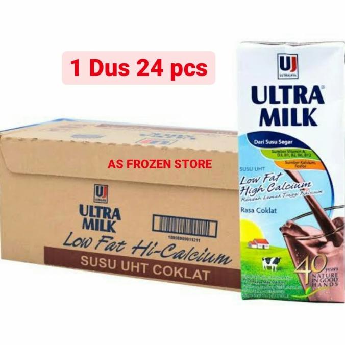 

Susu Ultra Low Fat 250ml Coklat / Ultra Low Fat 250 ml / Ultra LowFat