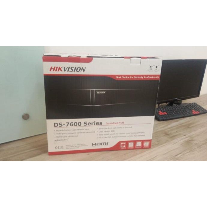 NVR HIKVISION 8 CH DS 7600 SERIES