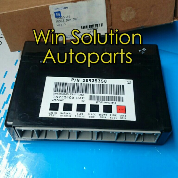 BCM body control module chevrolet captiva c140 FL