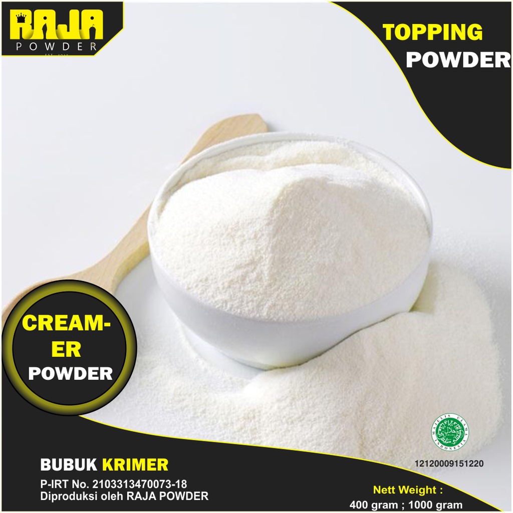 

Creamer Powder Krimer Bubuk 400 gram PREMIUM