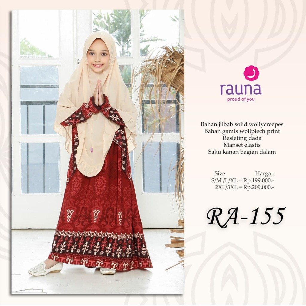 Sarimbit Keluarga Muslim / Rauna RK - 155 / Fashion Muslim