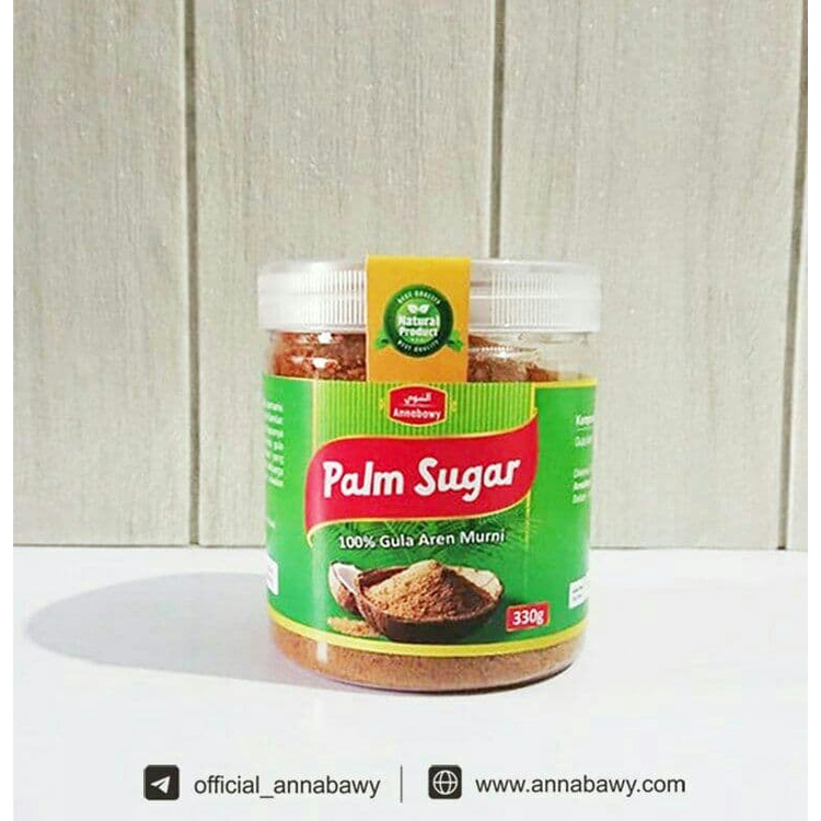 

Palm Sugar | Gula Semut | Gula Aren Murni | Gula Bubuk Aren 100% alami , 330 Gram
