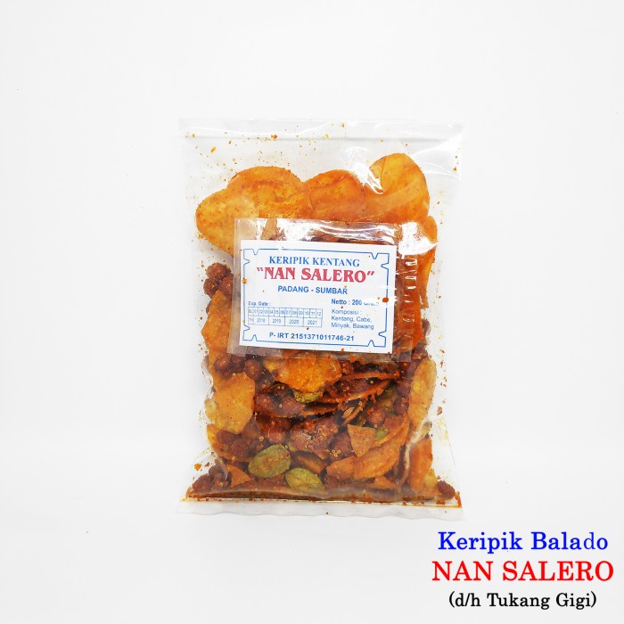 

NEW Keripik Kentang Pete / Kentang Petai Nan Salero