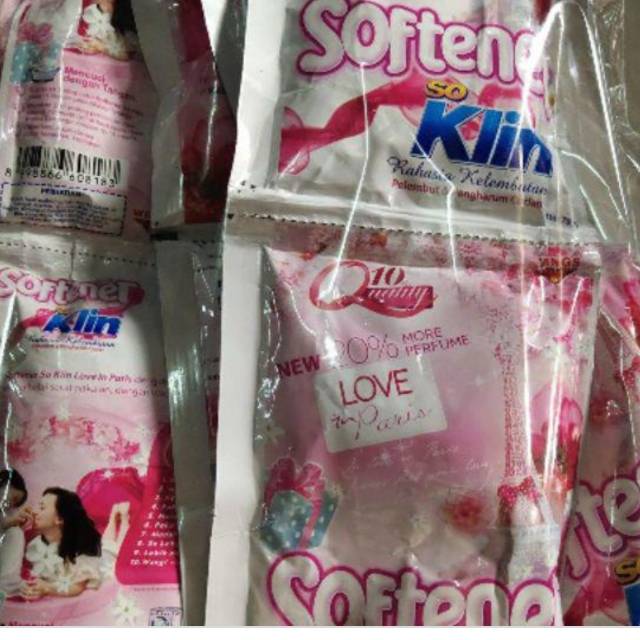 SOFTENER SOKLIN SAC @±70 ML .SEDUS ISI 48.