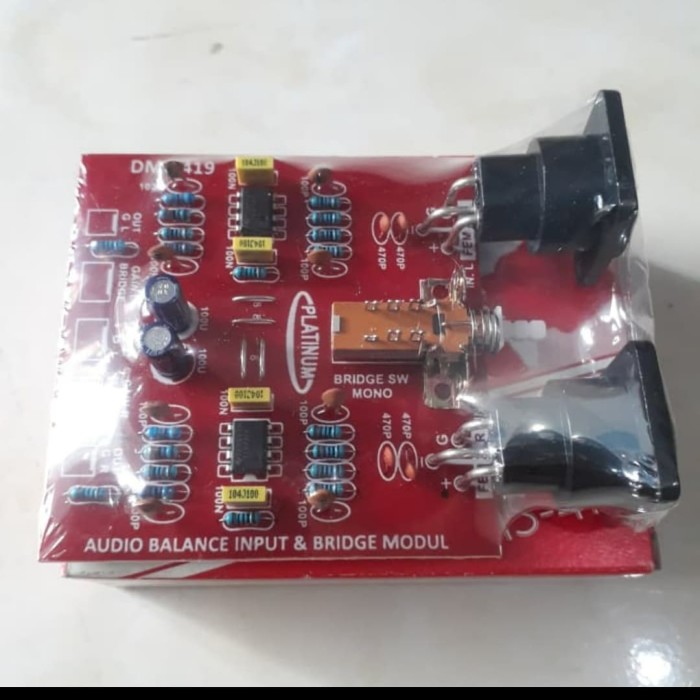 Kit Audio Balance Input Plus Bridge Modul DMS 419 / Kit input balance