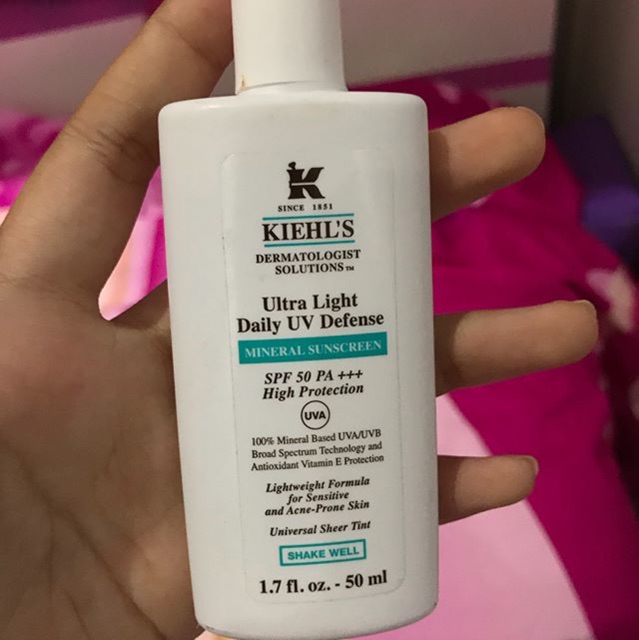 Kiehls sunscreen