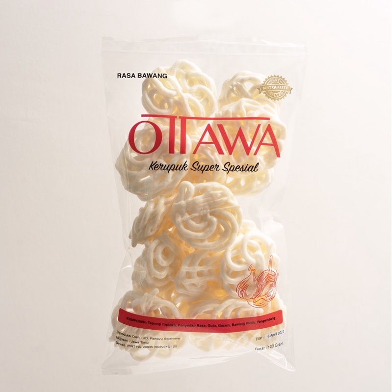 

Krupuk Mawar Goreng Ottawa Premium Original