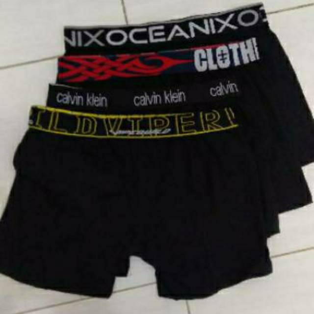 CD boxer pria murah katun spandex m.l.xl.xxl