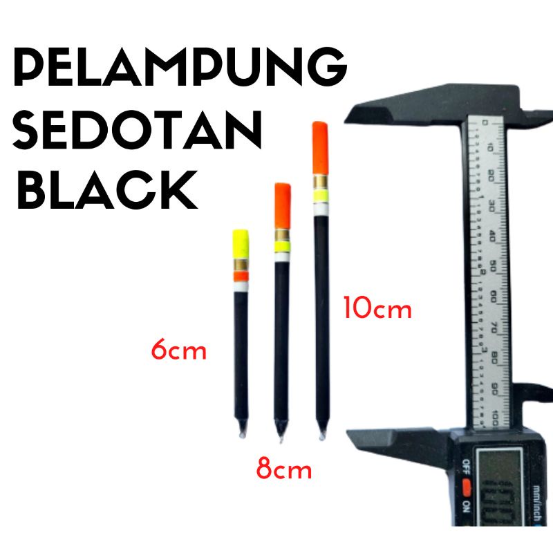 Pelampung SEDOTAN PIPET Hitam