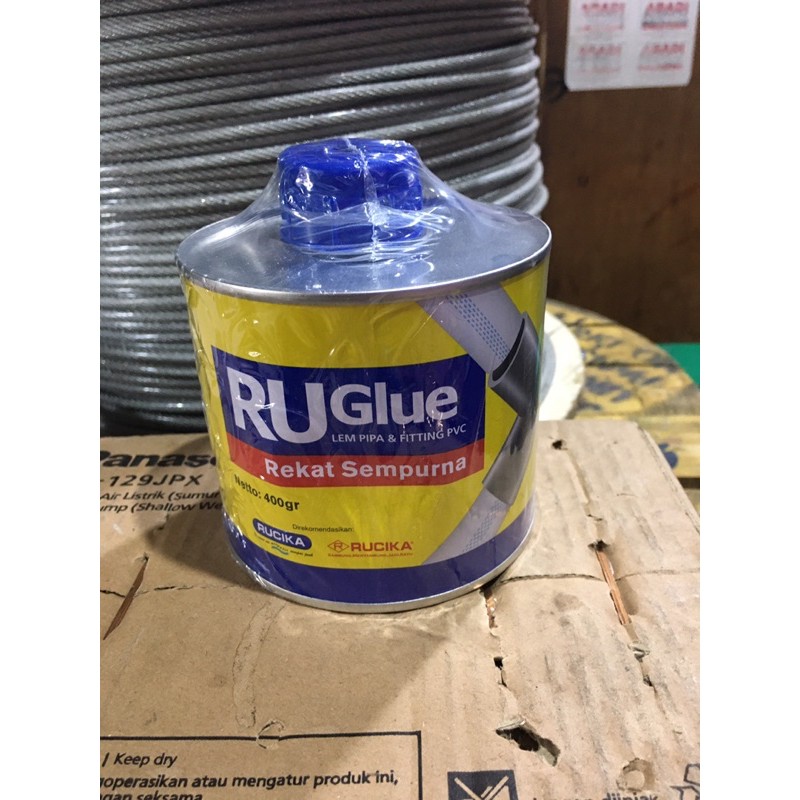 

Ru glue kaleng 400gr