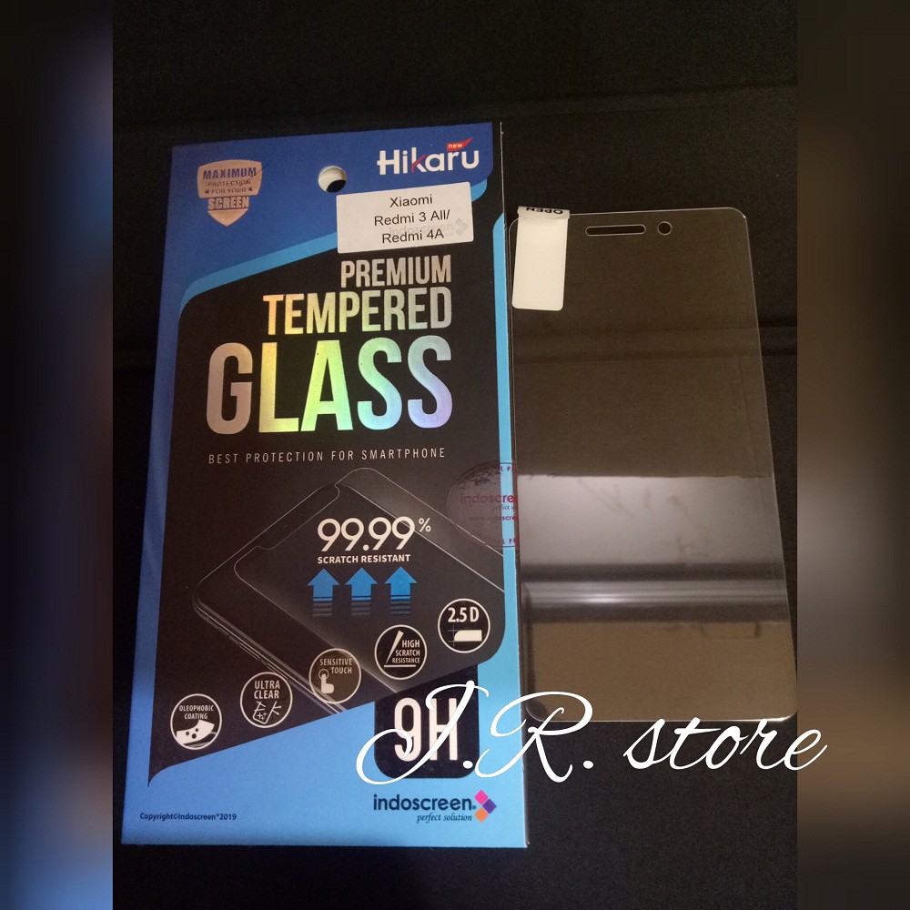 Tempered glass HIKARU XIAOMI REDMI 3/4A