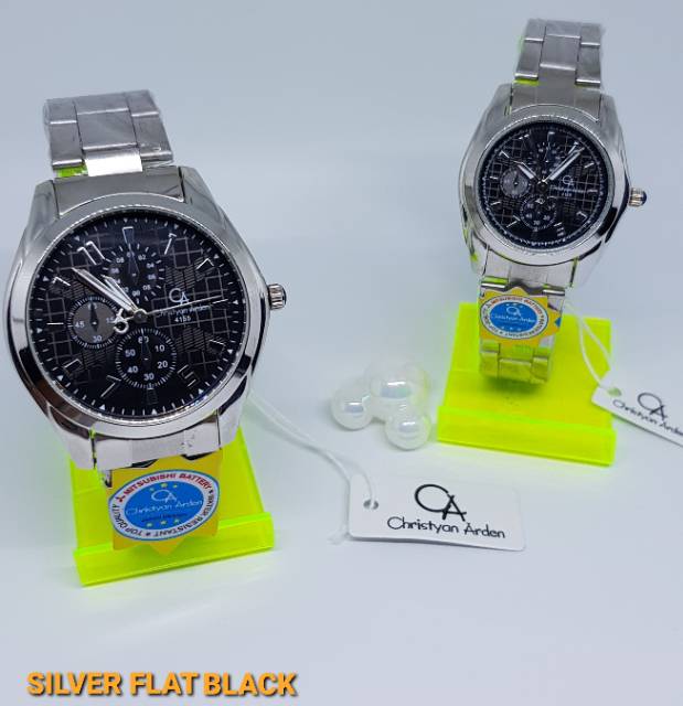 Jam tangan CA CHRISTYAN ^ ARDEN couple ( free box + batrai cadangan )