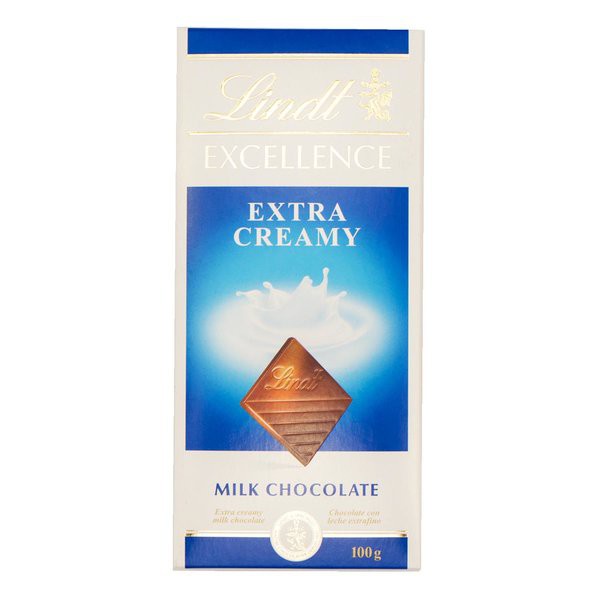 

lindt excellence extra creamy milk 100gr | coklat
