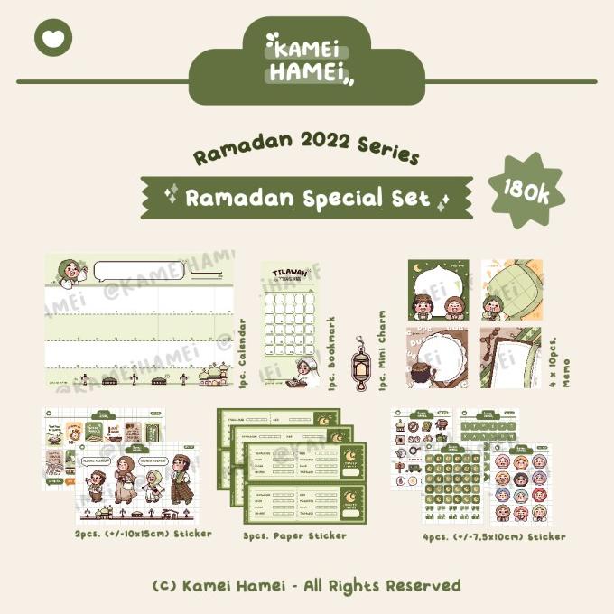 

Office & Stationery | Buku Tulis | Kamei Hamei Ramadan 2022 Special Set | Best Seller