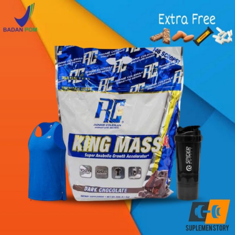 RC KING MASS XL 20 LBS WEIGHT GAINER RONNIE COLEMAN SIGNATURE KINGMASS