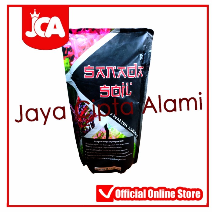 PREMIUM soil sanada 1kg 1 kg media tanam aquascape ultimate substrate
