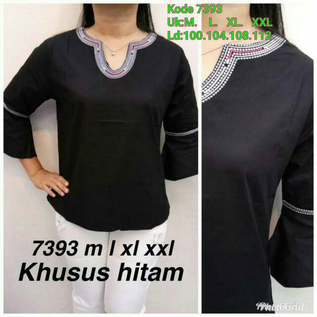 Blouse Chibi Kombi Brokat 8287 Premium