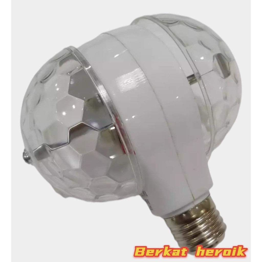 Lampu LED Kelap Kelip/Disco &quot;Kyuzuku&quot; Cahaya Bola Ajaib 6W