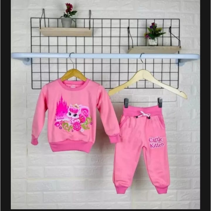 FREE ONGKIR COD SETELAN BAJU ANAK/SETELAN KUDA PONI ANAK 0-8 TH/SETELAN TRAINING ANAK/BAJU ANAK CEWE