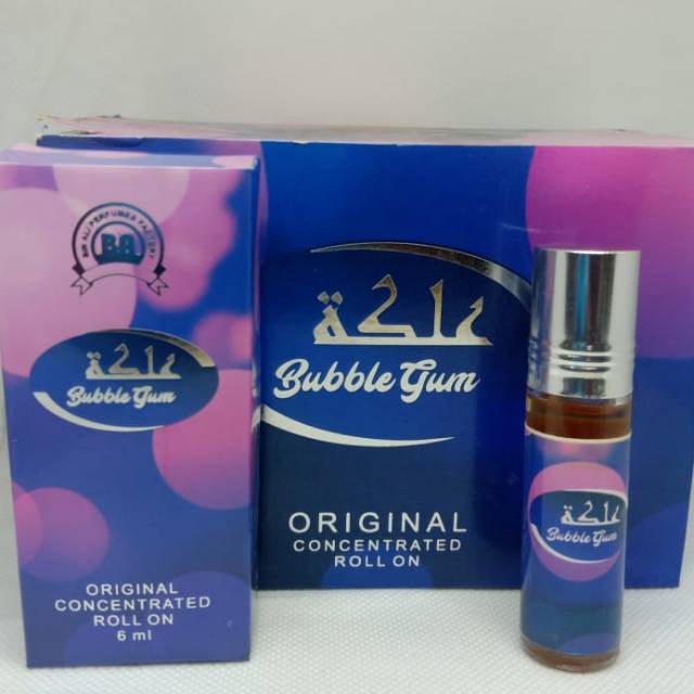 Parfum Babble Gum 6ml Non Alkohol 100%Original BIN ALI