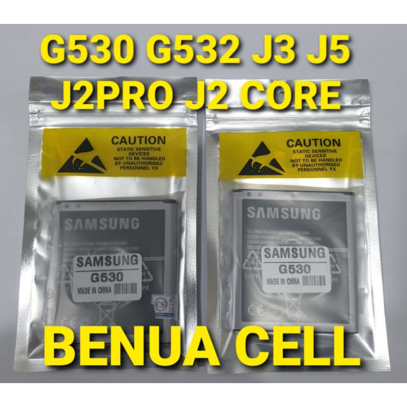 BATRE BATRAI BATERAI SAMSUNG GRANDPRIME G530 J2PRIME G532 J3 J5 J2 PRO J2 CORE ORIGINAL 99%