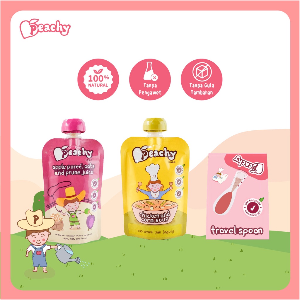 [PAKET MPASI 6 BULAN] - Peachy Special Offer B