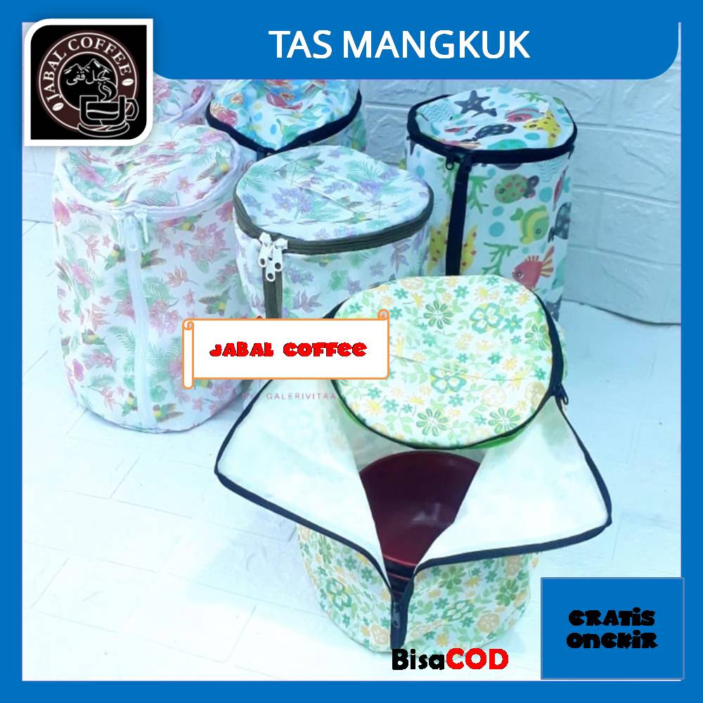 Tas Tempat Penyimpanan Mangkuk / Tas Tempat Mangkuk Diameter 19 Cm / Tempat Mangkuk Kain 35 Gram