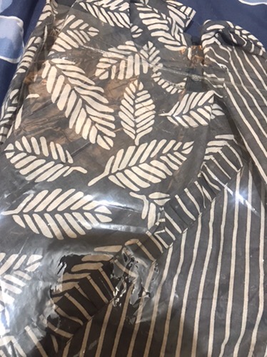 Batik Kahuripan Blus Batik Daun Garis/atasan Batik Wanita/batik Kerja Batik Kantor