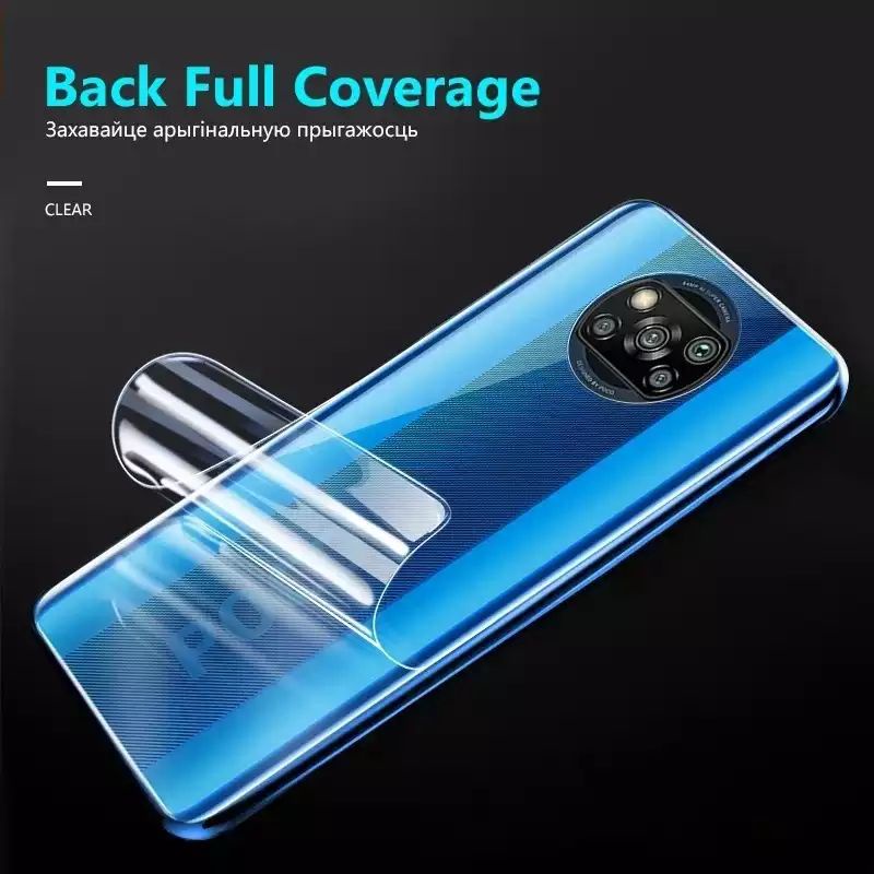 USAMS - HYDROGEL ANTI GORES HYBRID XIAOMI POCO X3 PRO NFC F3 GT M3 PRO FULL SCREEN COVER PROTECTOR