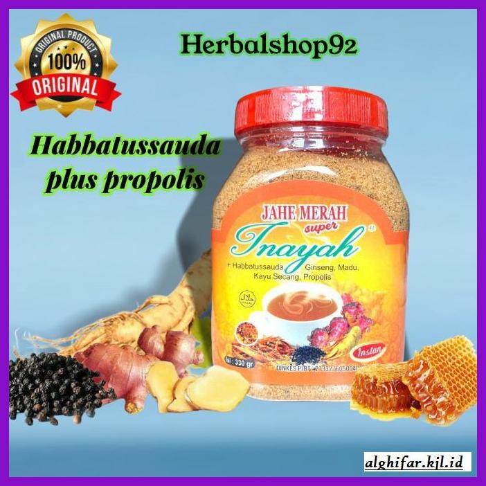 

lanoisidartdrink- jahe merah inayah 330gr -asliii-bngittt.