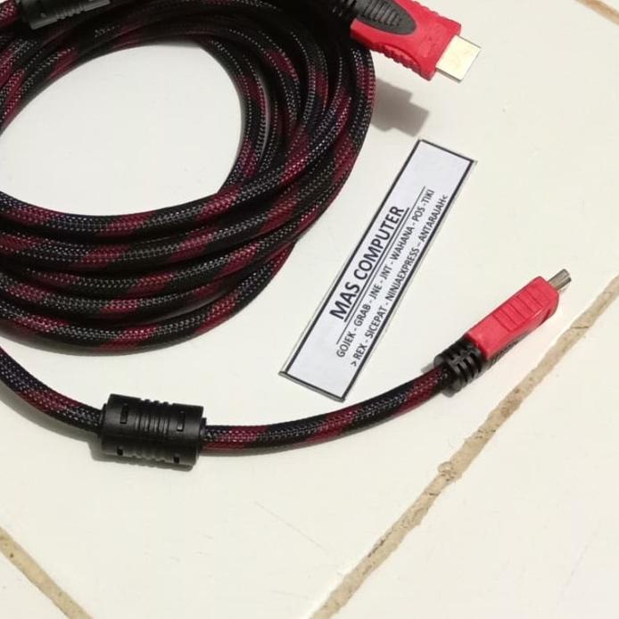 ✤ Kabel HDMI 10Meter Jaring / Kabel Hdmi To Hdmi 10Meter / Kabel Hdmi 10Meter ✶