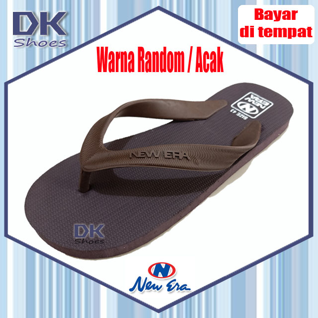 New Era Miami Anak Dewasa / Sandal Jepit Karet Murah / Sandal Wudhu / Sandal Sehari-hari