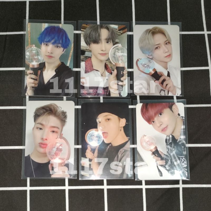 ateez pc lightstick case photocard hongjoong seonghwa yeosang mingi wooyoung jongho