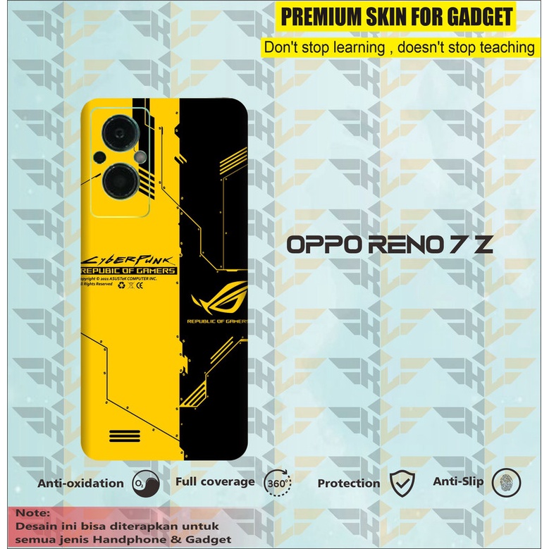 GARSKIN HANDPHONE 2PCS OPPO RENO 7 Z CYBERPUNK