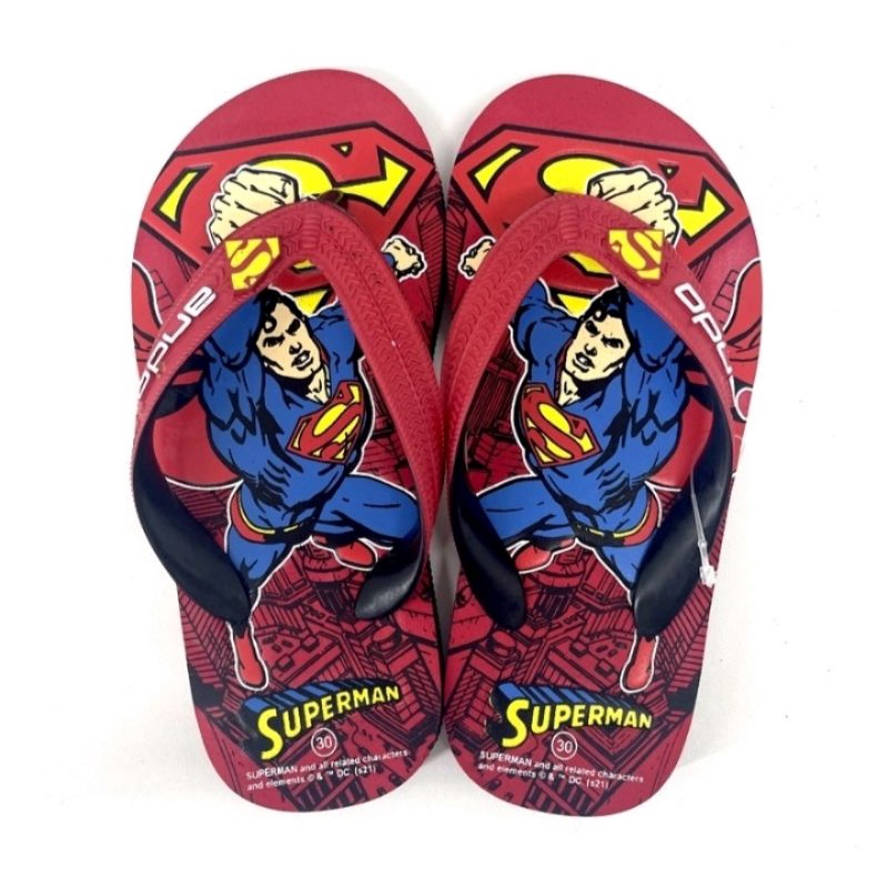 sandal jepit anak original ando superman