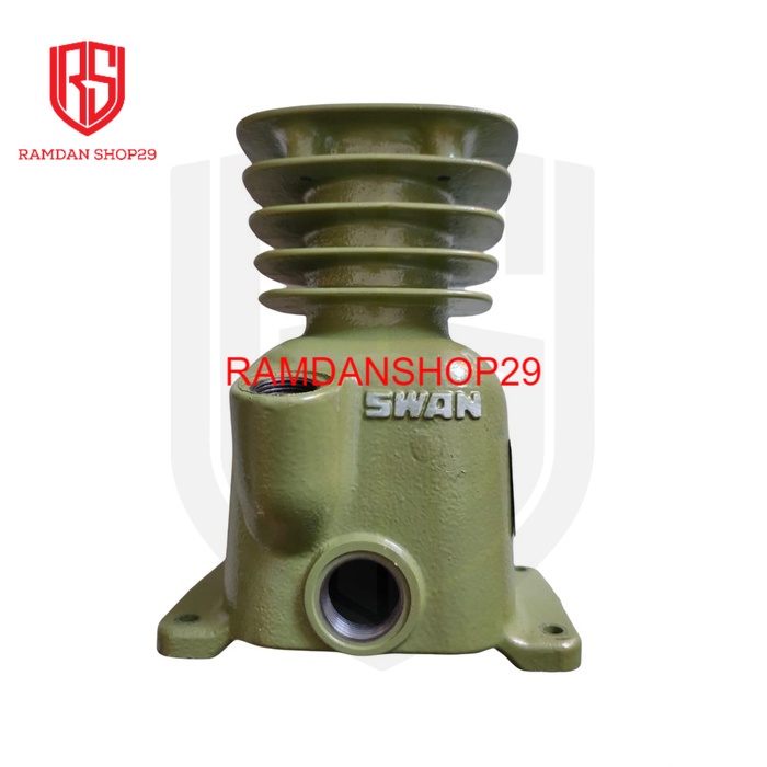 Crankcase Blok Mesin Kepala Kompresor Swan SU/P 114 1/4 Hp Ori Swan