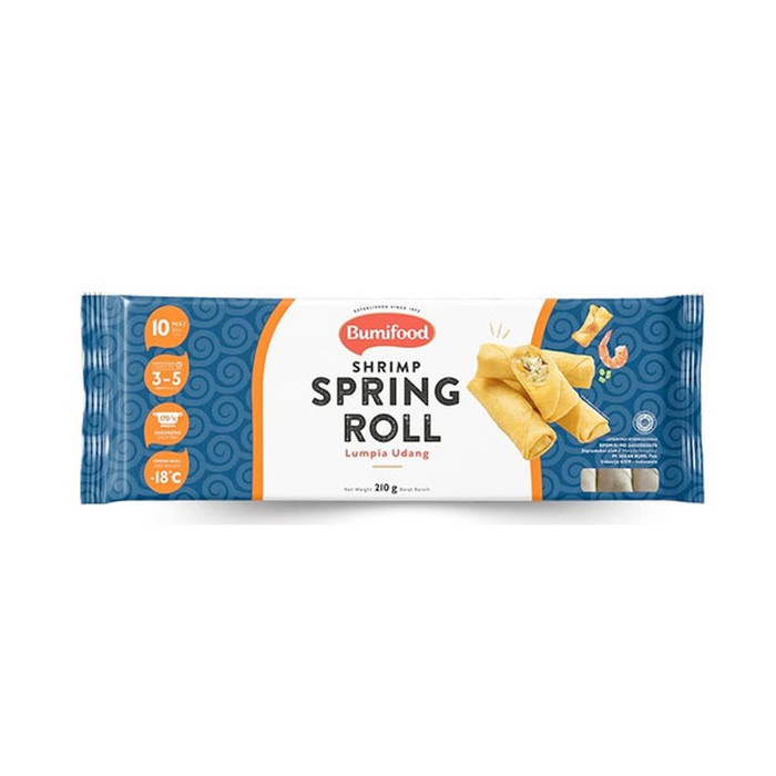 

Bumifood Chicken Spring Roll 10S 210Gr