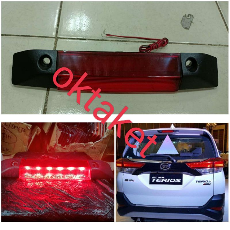 Lampu spoiler all new Rush Terios 2018-2022 polos model ori