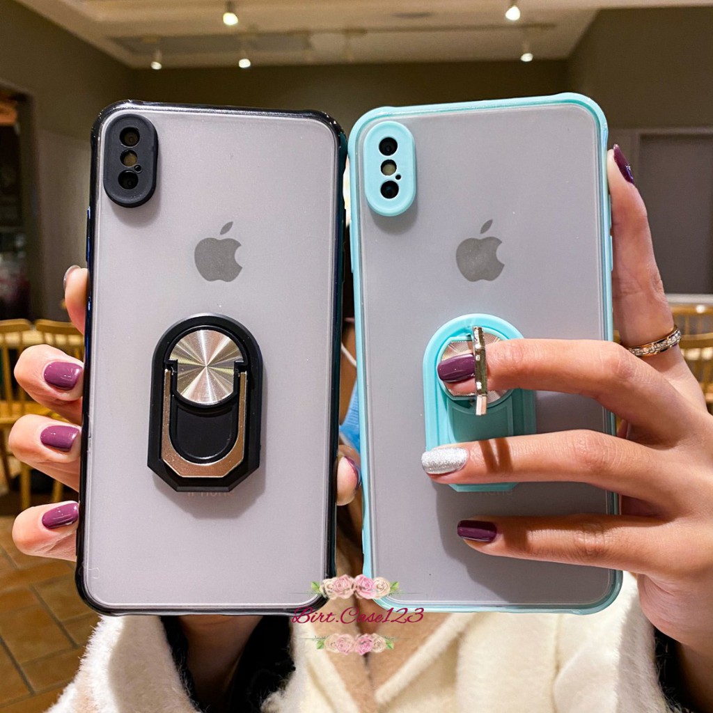 Softcase Choice Ringstand Oppo A9 A5 A52 A92 A53 A59 A83 F1s F5 F9 F11 Reno 2f A91 3 4 Pro 4f BC2300