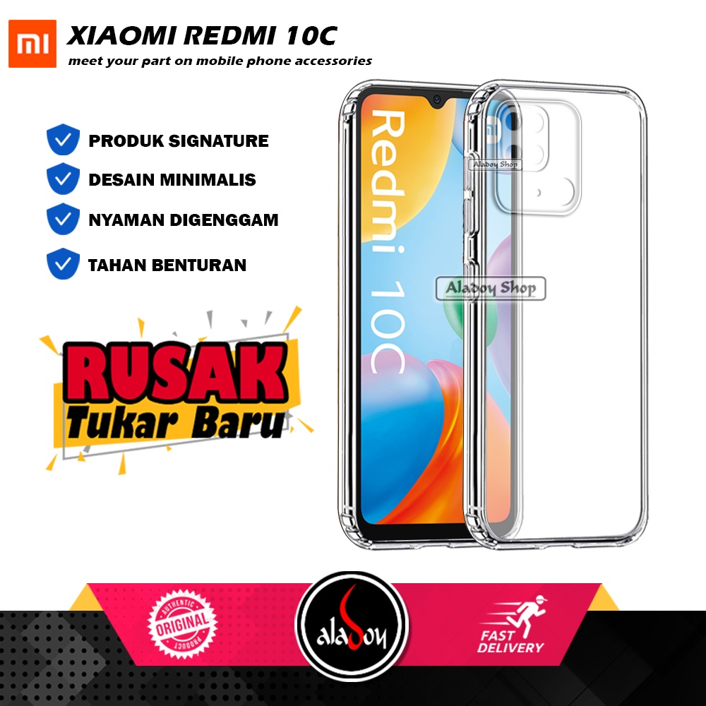 PROMO Case Xiaomi Redmi 10C 2022 Ultrathin Cristal Clear HD Premium Softcase