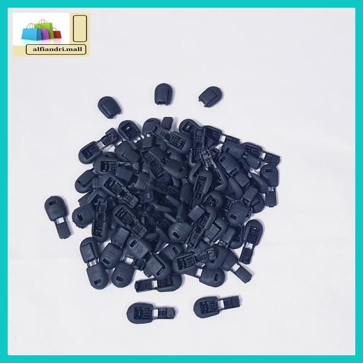 

Ftr6Rt- Stopper Ujung Tali Bentuk Bulat Isi 10Pc - Htm Bulat Pipih Jg67T7-