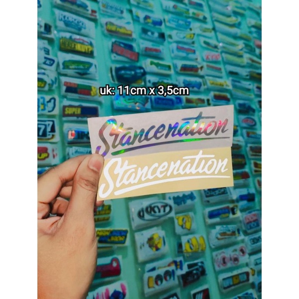 sticker cutting STANCENATION
