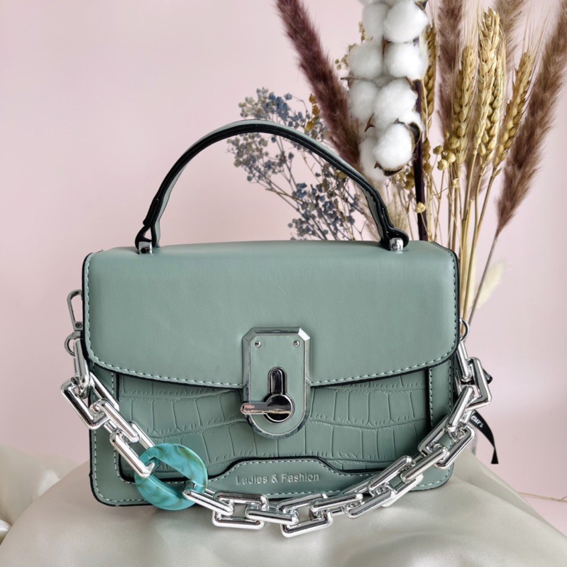 ✨✨FREE 2 TALI PANJANG✨✨ TAS WANITA CEWEK BAG SELEMPANG HANDBAG IMPORT KONDANGAN FASHION LB- 132