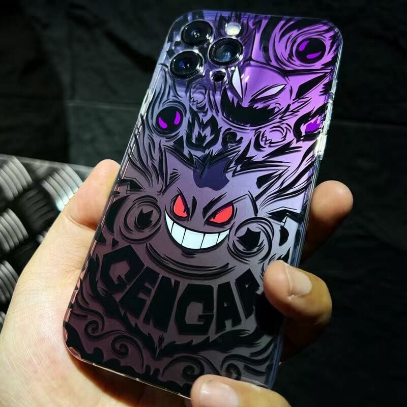 GENGAR POKEMON COOL CASE IPHONE 11 12 13 PRO MAX SMSUNG FLIP